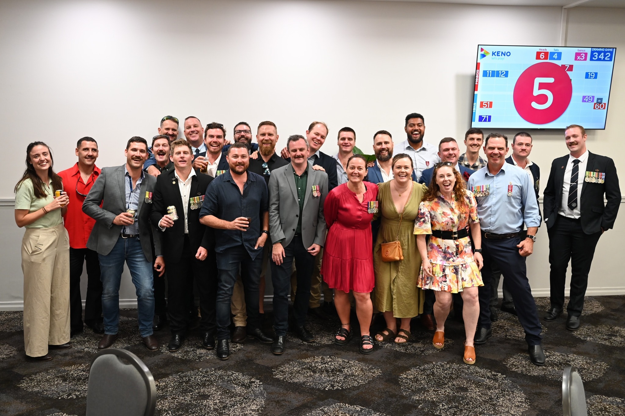 Steve Kuhl at 2025 Anzac Day service